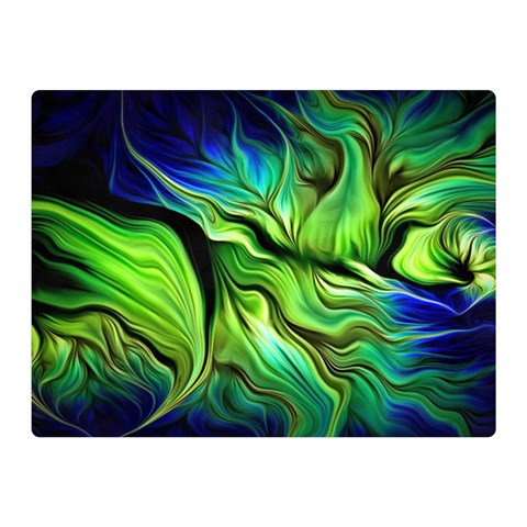 Fractal Art Pattern Abstract Fantasy Digital Premium Plush Fleece Blanket (Mini) from ArtsNow.com 35 x27  Blanket Front