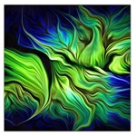 Fractal Art Pattern Abstract Fantasy Digital Square Satin Scarf (36  x 36 )