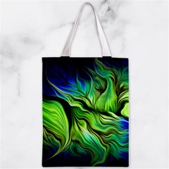 Fractal Art Pattern Abstract Fantasy Digital Zipper Classic Tote Bag from ArtsNow.com Front