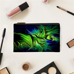 Fractal Art Pattern Abstract Fantasy Digital Cosmetic Bag (XS) from ArtsNow.com Front