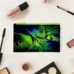 Fractal Art Pattern Abstract Fantasy Digital Cosmetic Bag (XS)