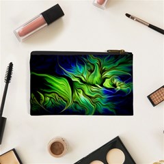 Fractal Art Pattern Abstract Fantasy Digital Cosmetic Bag (XS) from ArtsNow.com Back