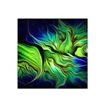 Fractal Art Pattern Abstract Fantasy Digital Satin Bandana Scarf 22  x 22 