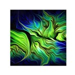 Fractal Art Pattern Abstract Fantasy Digital Square Satin Scarf (30  x 30 )