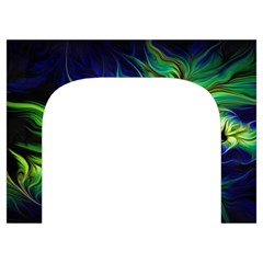 Fractal Art Pattern Abstract Fantasy Digital Toiletries Pouch from ArtsNow.com Front