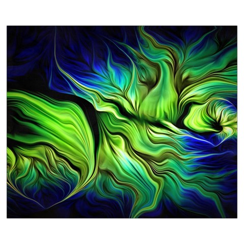 Fractal Art Pattern Abstract Fantasy Digital Medium Tote Bag from ArtsNow.com Front