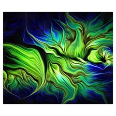 Fractal Art Pattern Abstract Fantasy Digital Medium Tote Bag from ArtsNow.com Front