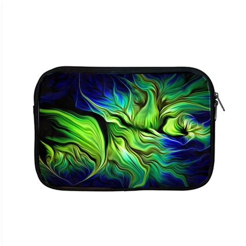 Fractal Art Pattern Abstract Fantasy Digital Apple MacBook Pro 15  Zipper Case from ArtsNow.com Front