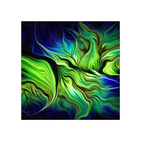 Fractal Art Pattern Abstract Fantasy Digital Square Tapestry (Small) from ArtsNow.com Front