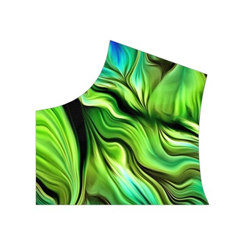 Fractal Art Pattern Abstract Fantasy Digital Women s Button Up Vest from ArtsNow.com Top Left