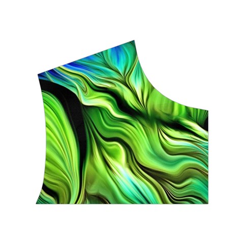 Fractal Art Pattern Abstract Fantasy Digital Women s Button Up Vest from ArtsNow.com Top Right