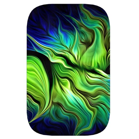 Fractal Art Pattern Abstract Fantasy Digital Waist Pouch (Small) from ArtsNow.com Front