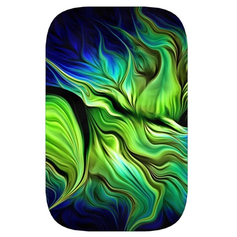 Fractal Art Pattern Abstract Fantasy Digital Belt Pouch Bag (Small) from ArtsNow.com Back