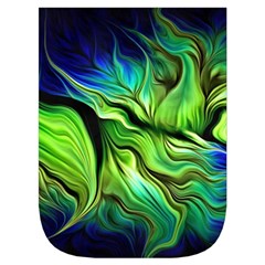 Fractal Art Pattern Abstract Fantasy Digital Waist Pouch (Large) from ArtsNow.com Front Pocket