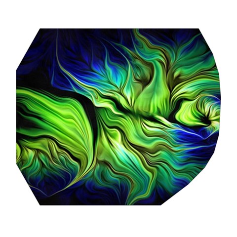 Fractal Art Pattern Abstract Fantasy Digital Belt Pouch Bag (Large) from ArtsNow.com Tape