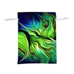 Fractal Art Pattern Abstract Fantasy Digital Lightweight Drawstring Pouch (S)