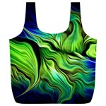 Fractal Art Pattern Abstract Fantasy Digital Full Print Recycle Bag (XXL)