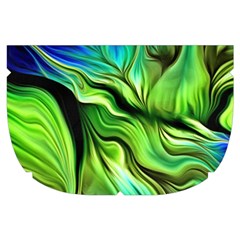 Fractal Art Pattern Abstract Fantasy Digital Make Up Case (Small) from ArtsNow.com Side Right