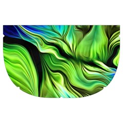 Fractal Art Pattern Abstract Fantasy Digital Make Up Case (Medium) from ArtsNow.com Side Right