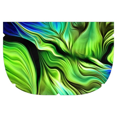 Fractal Art Pattern Abstract Fantasy Digital Make Up Case (Large) from ArtsNow.com Side Right