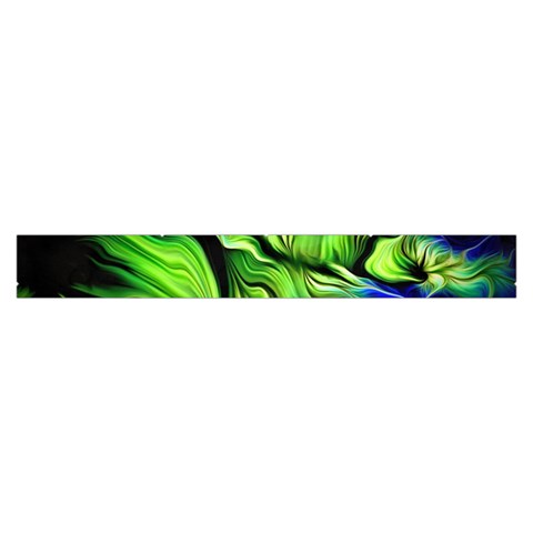 Fractal Art Pattern Abstract Fantasy Digital Make Up Case (Large) from ArtsNow.com Zipper Back