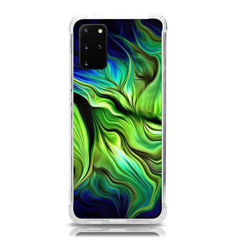 Fractal Art Pattern Abstract Fantasy Digital Samsung Galaxy S20Plus 6.7 Inch TPU UV Case from ArtsNow.com Front