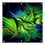 Fractal Art Pattern Abstract Fantasy Digital Banner and Sign 3  x 3 