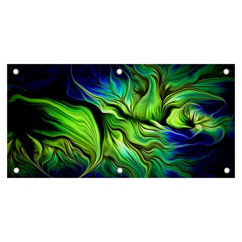 Fractal Art Pattern Abstract Fantasy Digital Banner and Sign 6  x 3  from ArtsNow.com Front