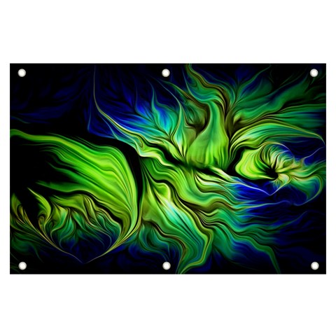 Fractal Art Pattern Abstract Fantasy Digital Banner and Sign 6  x 4  from ArtsNow.com Front