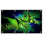 Fractal Art Pattern Abstract Fantasy Digital Banner and Sign 7  x 4 