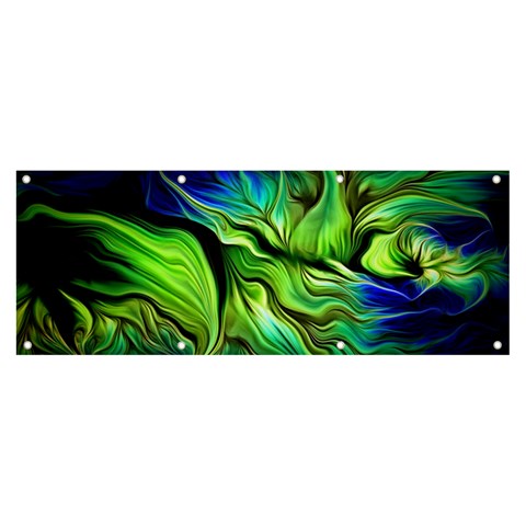 Fractal Art Pattern Abstract Fantasy Digital Banner and Sign 8  x 3  from ArtsNow.com Front