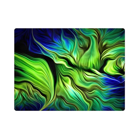 Fractal Art Pattern Abstract Fantasy Digital One Side Premium Plush Fleece Blanket (Mini) from ArtsNow.com 35 x27  Blanket Front