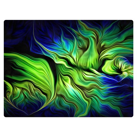 Fractal Art Pattern Abstract Fantasy Digital One Side Premium Plush Fleece Blanket (Extra Small) from ArtsNow.com 40 x30  Blanket Front
