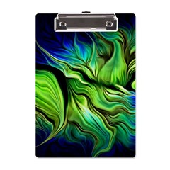 Fractal Art Pattern Abstract Fantasy Digital A5 Acrylic Clipboard from ArtsNow.com Front