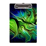 Fractal Art Pattern Abstract Fantasy Digital A5 Acrylic Clipboard