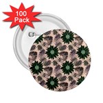 Floral Flower Spring Rose Watercolor Wreath 2.25  Buttons (100 pack) 