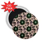 Floral Flower Spring Rose Watercolor Wreath 2.25  Magnets (100 pack) 