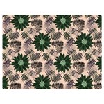 Floral Flower Spring Rose Watercolor Wreath Premium Plush Fleece Blanket (Extra Small)