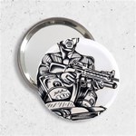 Scarface Movie Traditional Tattoo 2.25  Handbag Mirrors