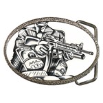 Scarface Movie Traditional Tattoo Belt Buckles