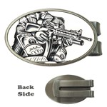 Scarface Movie Traditional Tattoo Money Clips (Oval) 