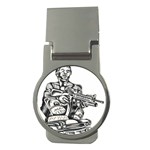 Scarface Movie Traditional Tattoo Money Clips (Round) 