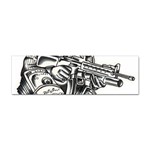 Scarface Movie Traditional Tattoo Sticker Bumper (100 pack)