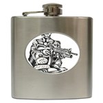 Scarface Movie Traditional Tattoo Hip Flask (6 oz)