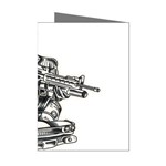 Scarface Movie Traditional Tattoo Mini Greeting Cards (Pkg of 8)