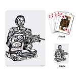 Scarface Movie Traditional Tattoo Playing Cards Single Design (Rectangle)