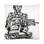 Scarface Movie Traditional Tattoo Standard Cushion Case (One Side)