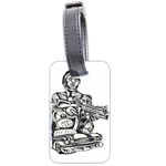 Scarface Movie Traditional Tattoo Luggage Tag (two sides)