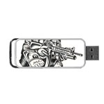 Scarface Movie Traditional Tattoo Portable USB Flash (One Side)