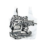 Scarface Movie Traditional Tattoo Full Print Recycle Bag (S)